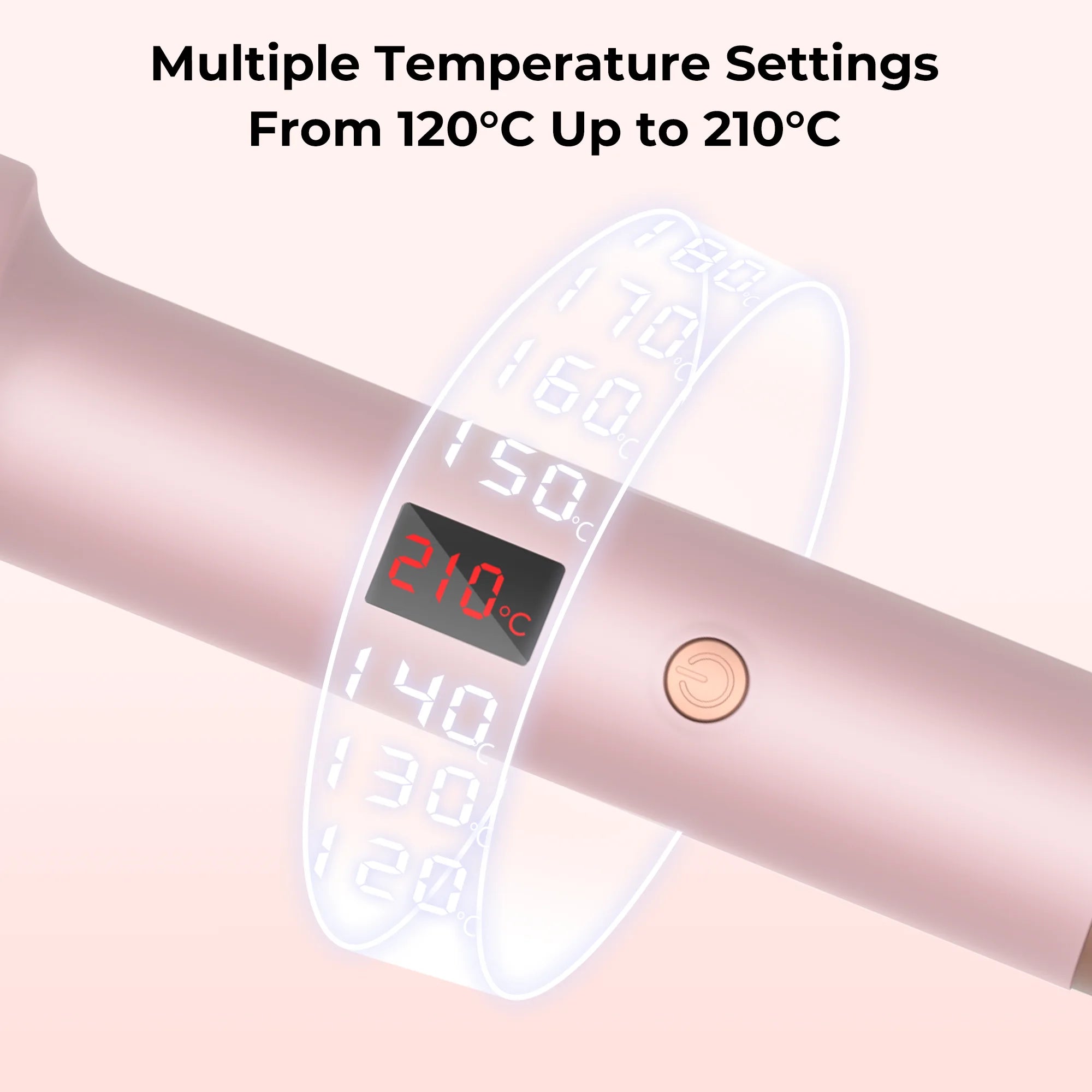 Brosse chauffante en céramique