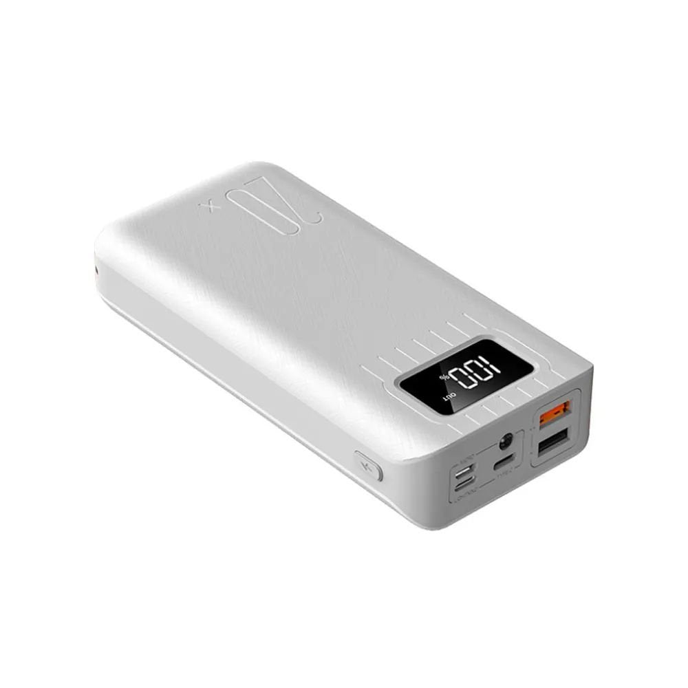 Batterie Externe 20 000 mAh – Double USB + Lampe LED Intégrée